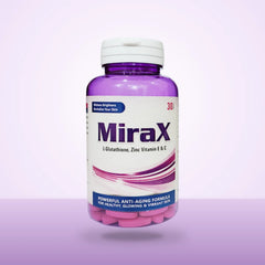 Glutathione Tablets 500mg (MiraX) 30 Ct