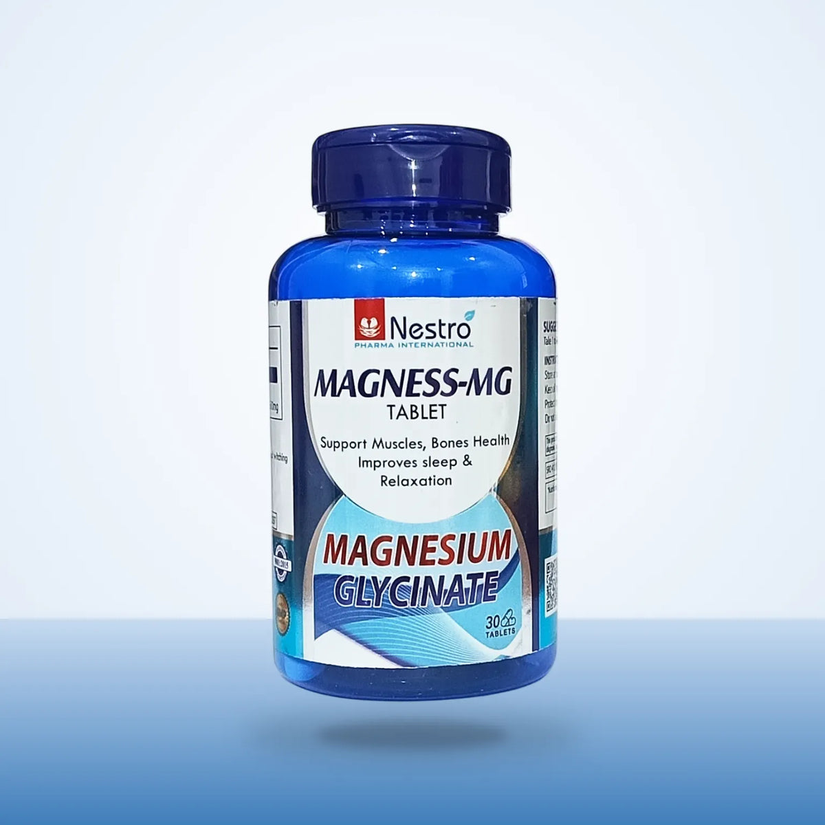 Magnesium Glycinate Tablets 500mg (Magness-MG) 30 Ct